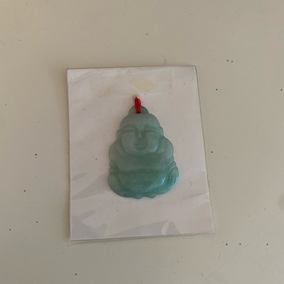 Buddha Jade Pendant Necklace - Picture 6 of 12